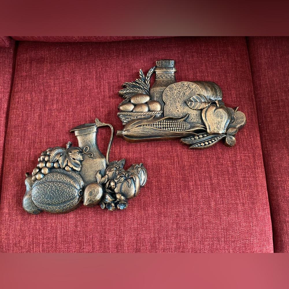 Vintage 1975 Coppercraft Guild Kitchen Wall Hanging